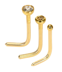 Belly Piercing — Sample (copy 1) — Titanium/Rose Gold